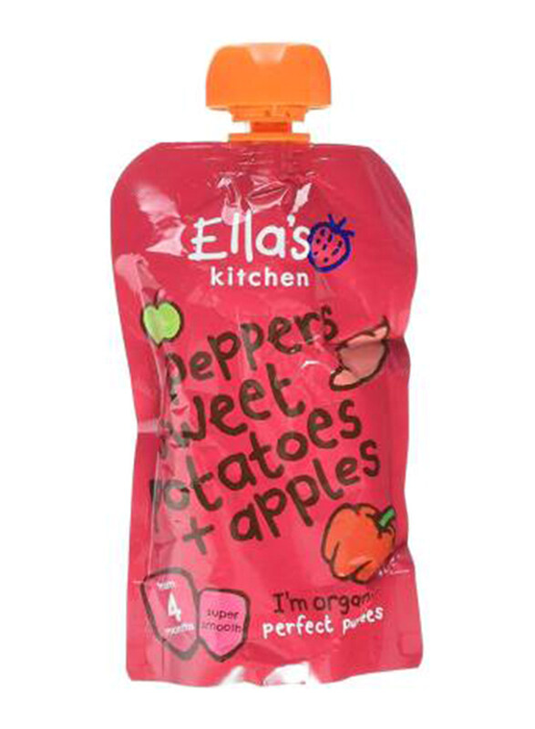 

Ella's Kitchen Organic Red Peppers/Sweet Potatoes/Apples, 120g