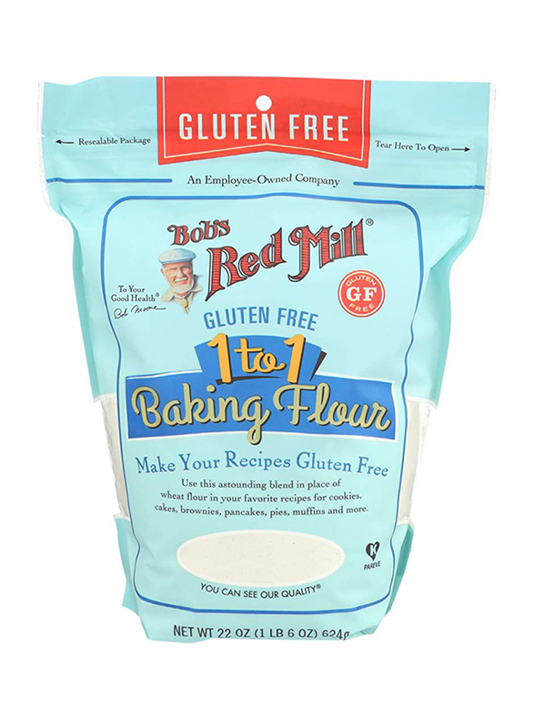 Bob's Red Mill Organic 1-To-1 Baking Flour, 22Oz