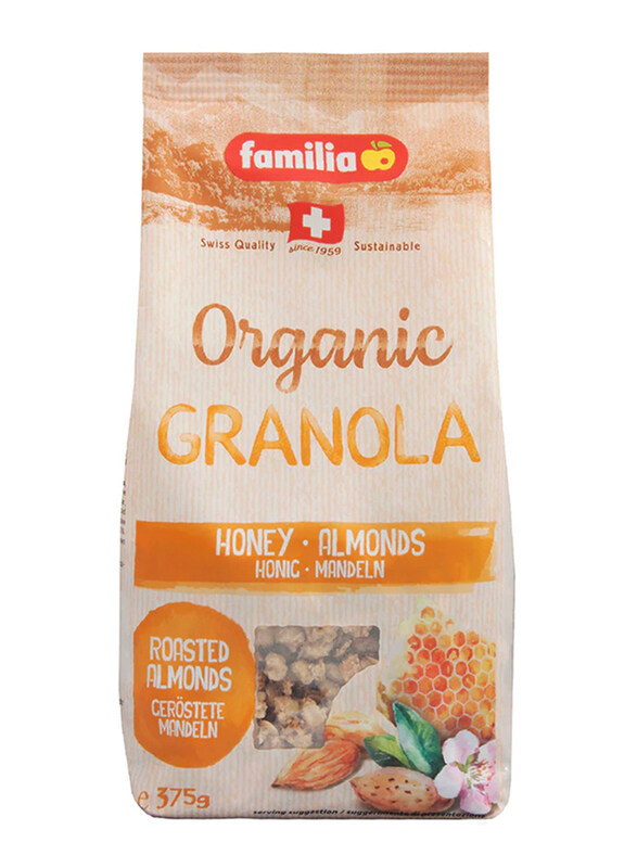 

Familia Bio Organic Honey Almond Crunch Swiss Muesli, 375g