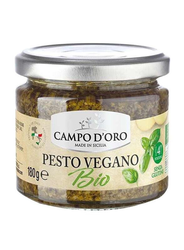 

Campo D'oro Organic Vegan Pasta Pesto, 180g