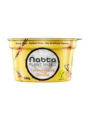 Nabta Plant Based Vanilla Vegan Yogurt, 180g