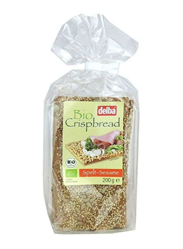 

Delba Organic Spelt Sesame Crisp Bread, 200g