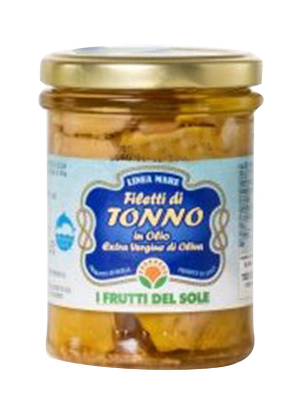 

I Frutti Del Sole Tuna Fillet in Organic Extra Virgin Olive Oil, 200g