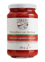 Iris Organic Tomato & Vegetables Ready to Cook Sauce, 340g