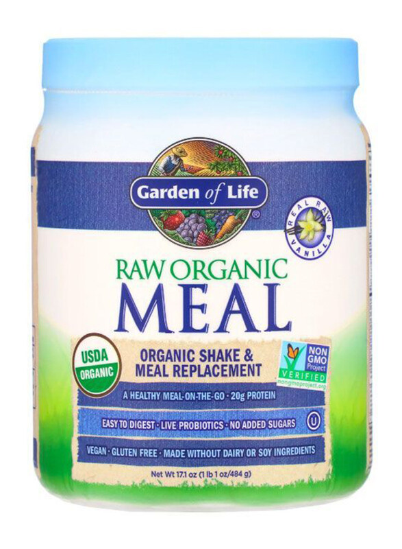 

Garden of Life Raw Organic Meal Shake & Meal Replacement, 484gm, Vanilla