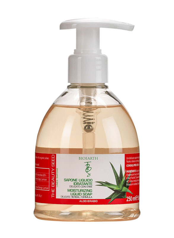 

Bioearth Moisturizing Aloe Vera Organic Liquid Hand Soap, 250ml