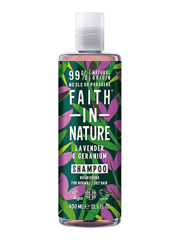 

Faith In Nature Lavender & Geranium Shampoo for All Hair Types, 400ml