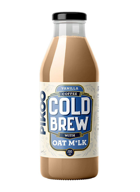 Pikoo Vanilla Cold Brew Oat Milk, 200ml