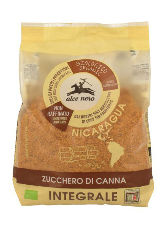 

Alce Nero Organic Whole Cane Brown Sugar, 500g