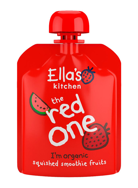 

Ella's Kitchen Organic The Red One Squished Smoothies Fruits, 90g