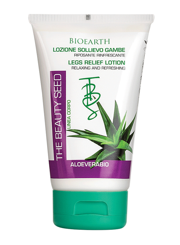 Bioearth The Beauty Seed Legs Relief Lotion with Organic Aloe Vera, 150ml