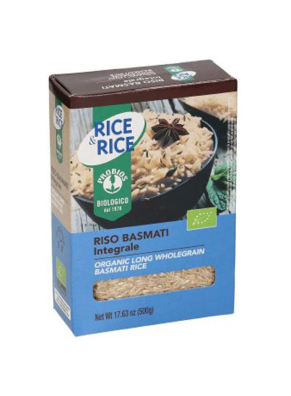 Probios Organic Whole Grain Basmati Rice, 500g