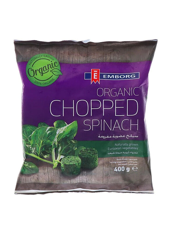 

Emborg Frozen Organic Choped Spinach, 400g