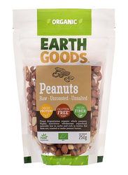 Earth Goods Organic Peanuts, 250g