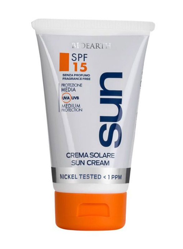 

Bioearth Organic Sun Cream Medium Protection SPF15, 150ml