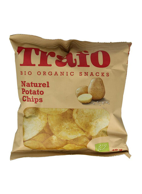 

Trafo Bio Organic Naturel Potato Chips Crisps Salted, 15 x 40g