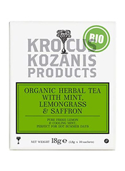 Nabta Krocus Kozanis Organic Herbal Tea with Mint, Lemongrass, 18gm