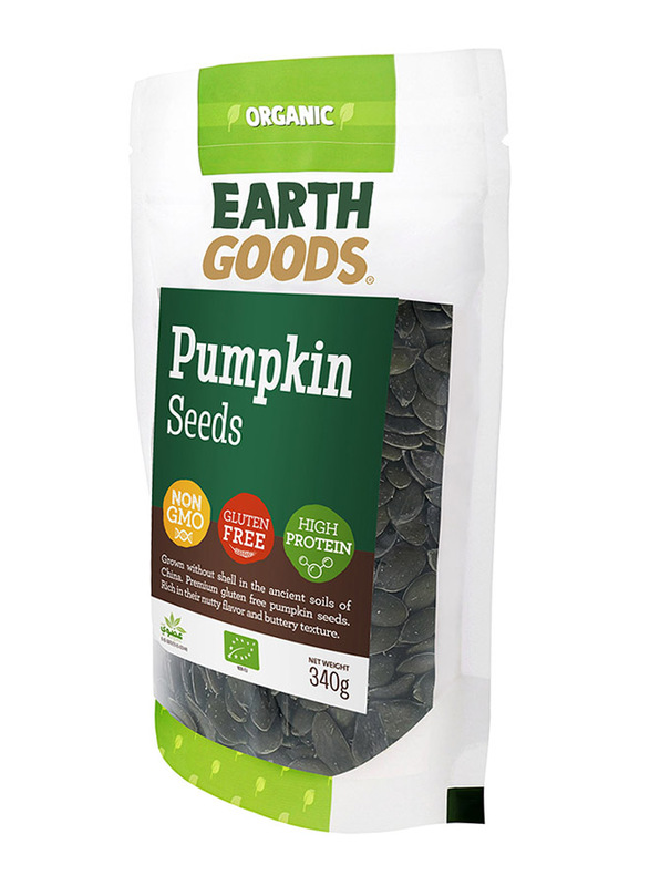 Earth Goods Pumpkin Seeds, 340g