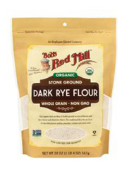 Bob's Red Mill Organic Dark Rye Flour, 20 oz