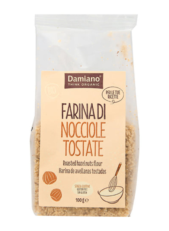 Damiano Organic Roasted Hazelnut Flour, 100g
