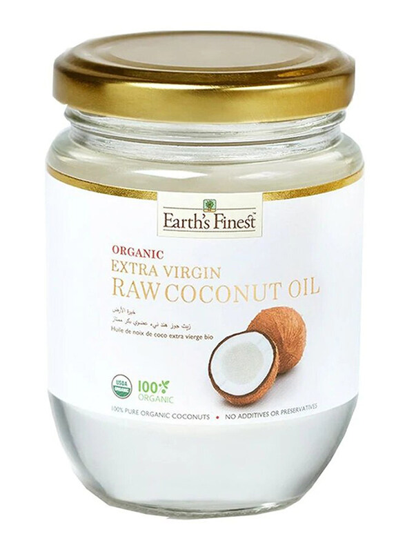 

Earth's Finest Organic Extra Virgin Raw Coconut Oil, 200ml