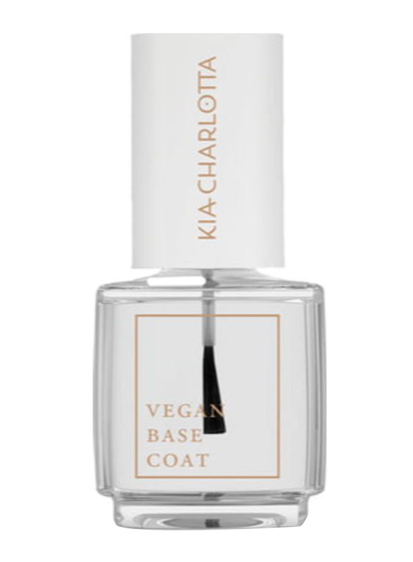 Kia Charlotta Vegan Base Coat, Transparent, Clear