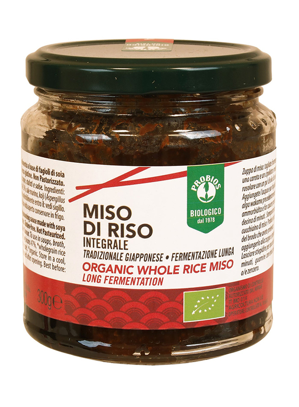 

Probios Organic Whole Rice Miso Unpasteurized, 300g