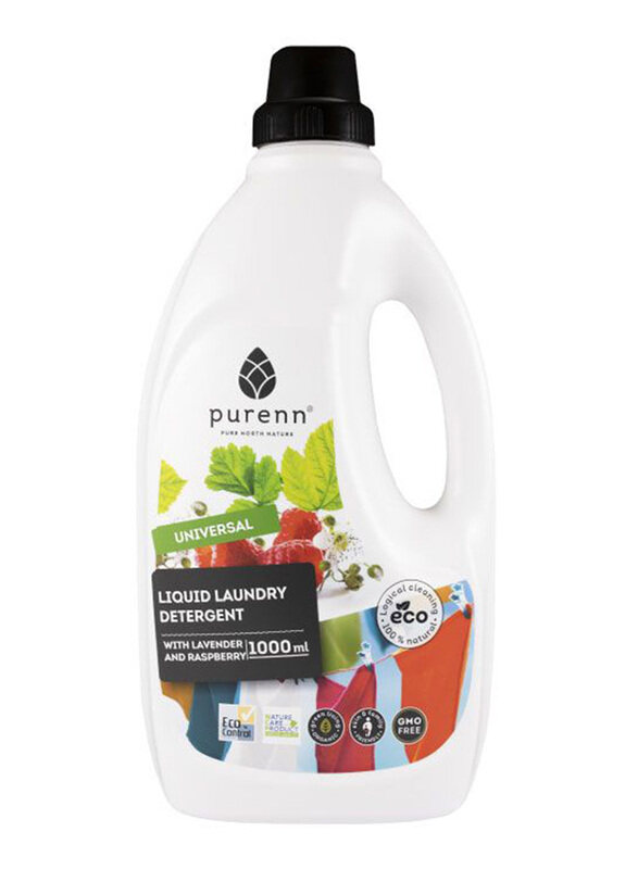 

Purenn Lavender & Raspberry Liquid Laundry Detergent, 1 Liter