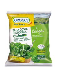 Orogel Organic Swiss Chard Cubes, 2500g