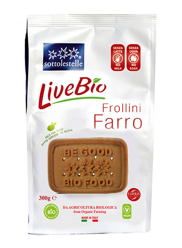 Sottolestelle Organic Livebio Spelt Cookies, 300g