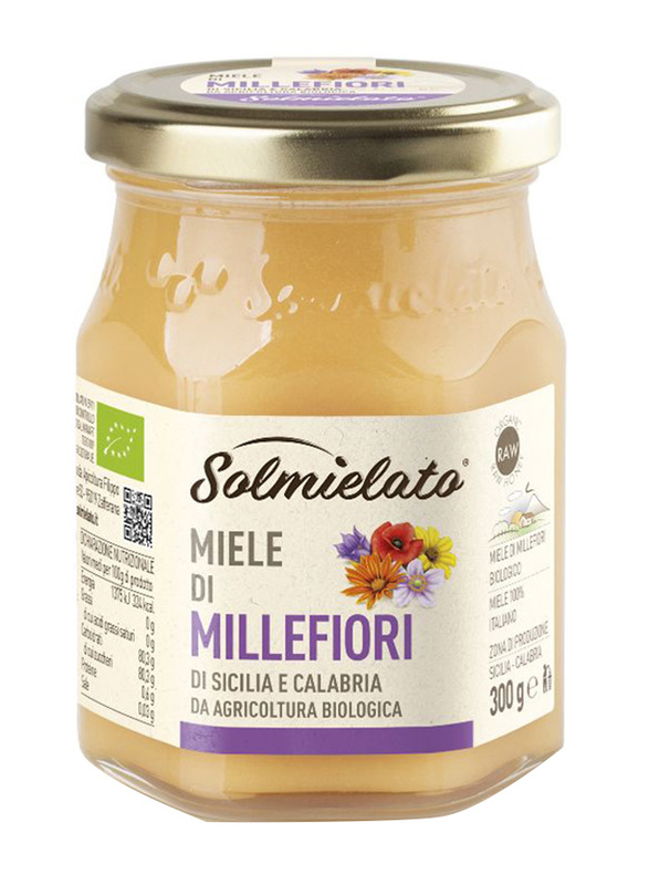 Solmielato Organic Multiflower Blossom Honey, 300g