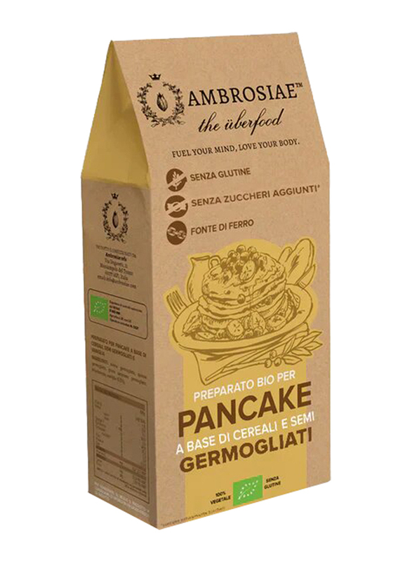 Ambrosiae Organic Sprouted Pancake Mix, 200g
