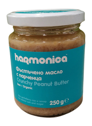 Harmonica Organic Crunchy Peanut Butter, 250g
