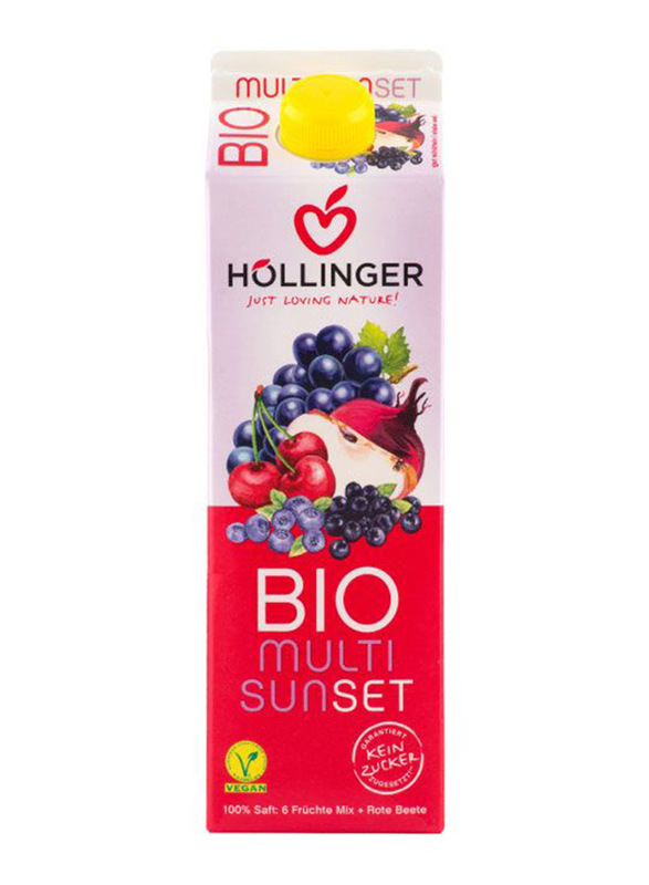 Hollinger Organic Multi Sunset Juice, 1 Liter