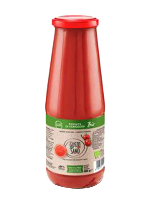 

Gusto Sano Organic Mashed Tomatoes Bottle, 680g