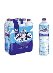 Highland Spring Still Water PET Tray, 6x 1.5 Liters