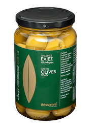 Think Green Organic Green Olives, 370g