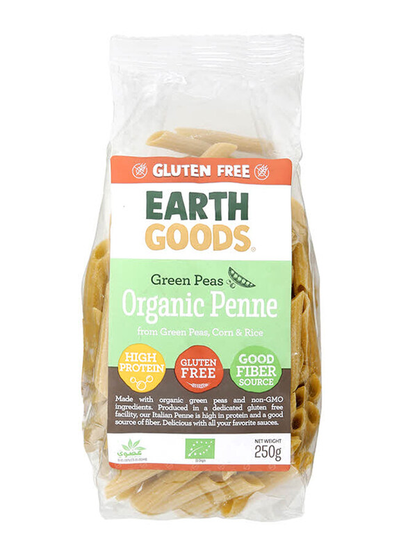 

Earth Goods Organic Green Peas Penne, 250g