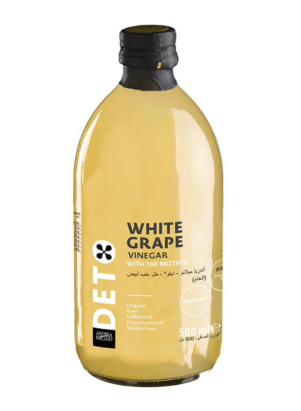 

Andrea Milano Andrea Organic White Grape Vinegar, 500ml