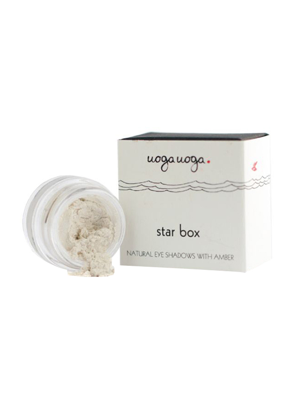 Uoga Uoga Natural Eyeshadow with Amber, Star Box, White