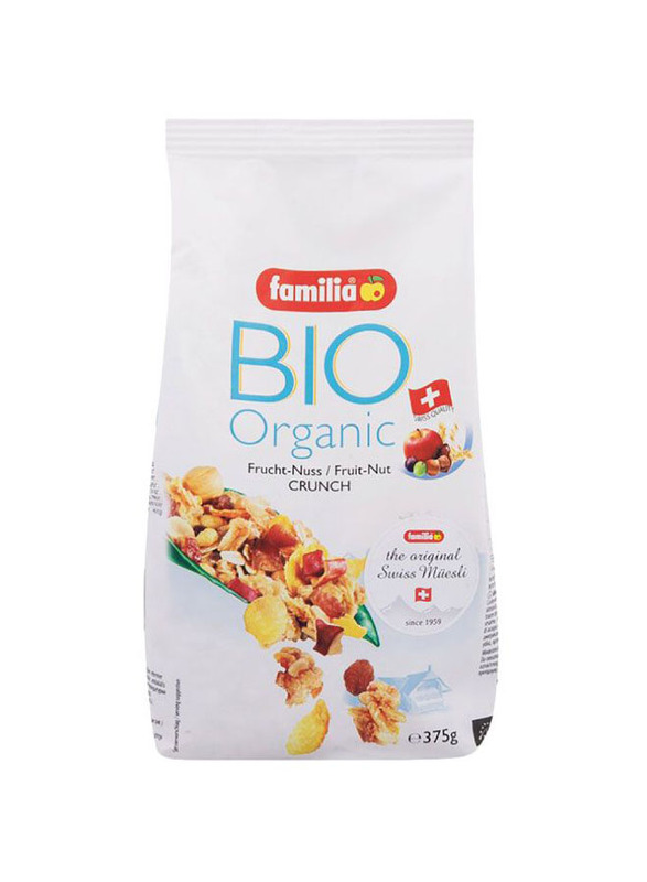 Familia Bio Organic Fruit-Nut Crunch Swiss Muesli, 375g