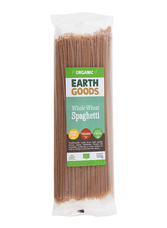 

Earth Goods Organic Whole Wheat Spaghetti, 500g