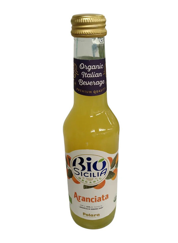 Polara Bio Sicilia Aranciata Organic Soft Drinks, 275ml