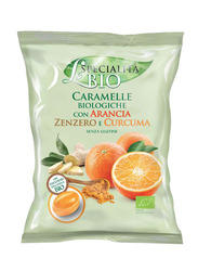 Le Specialita Organic Candies Orange Ginger & Turmeric, 80g