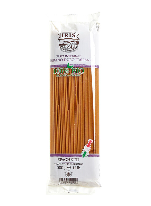 

Iris Organic Durum Whole Wheat Pasta Spaghetti, 500g