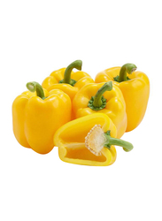 Lets Organic Bell Yellow Capsicum, 1 Kg