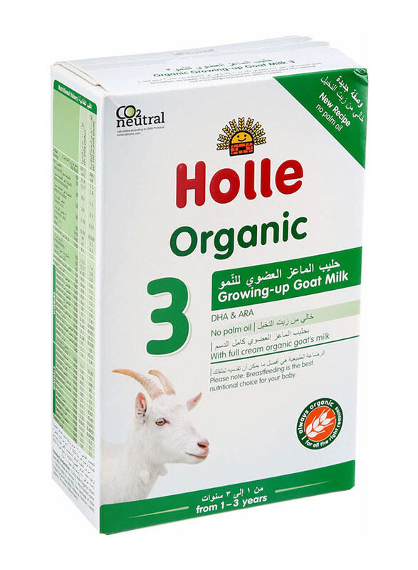 

Holle Organic Goat Milk Formula 3, 1-3 Years, 400g