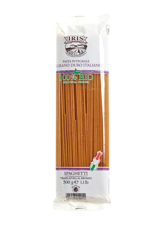 Iris Organic Durum Whole Wheat Pasta Spaghetti, 500g