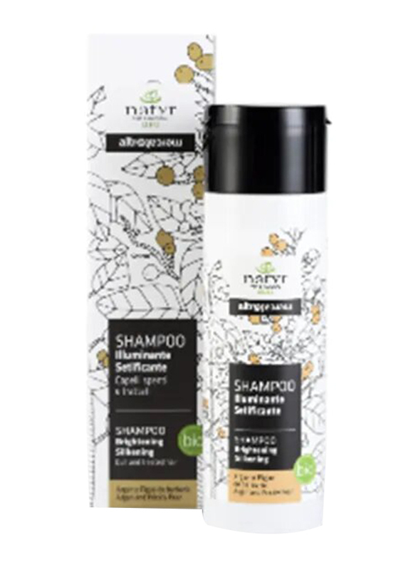 Natyr Llluminante Setificante Brightening & Silkening Shampoo for Dull and Treated Hair, 200gm