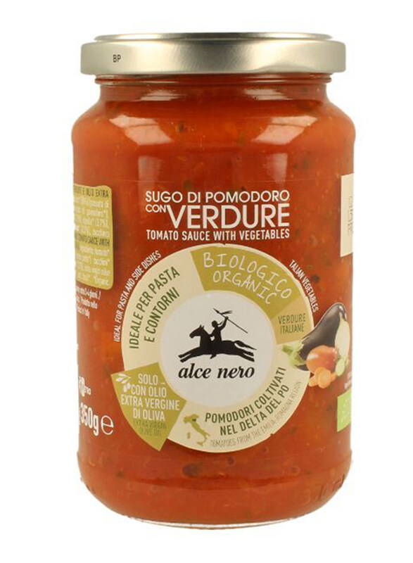 

Alce Nero Organic Tomato Sauce with Vegetables, 350g